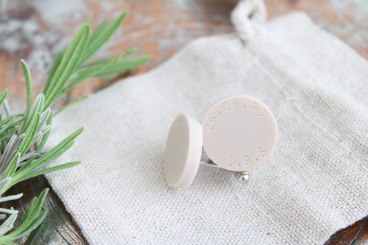 Personalised cufflinks, groom cufflinks, wedding cufflinks for groom, custom cufflinks