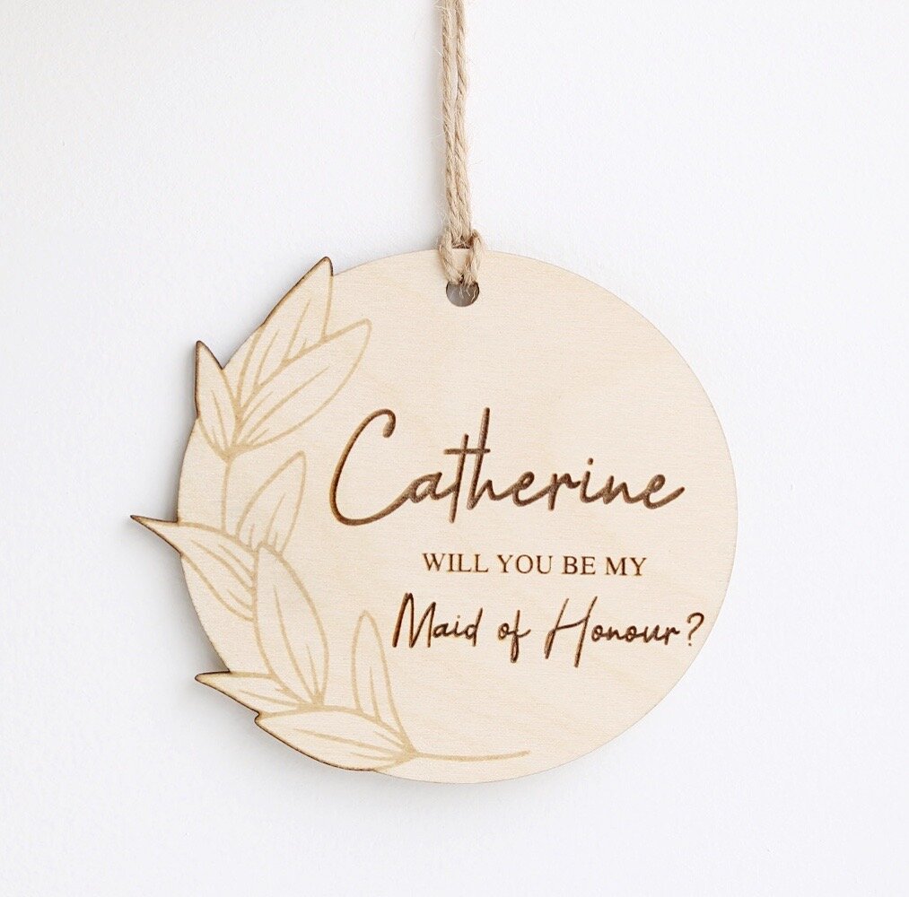 Will you be my Bridesmaid gift / Maid of Honour gift