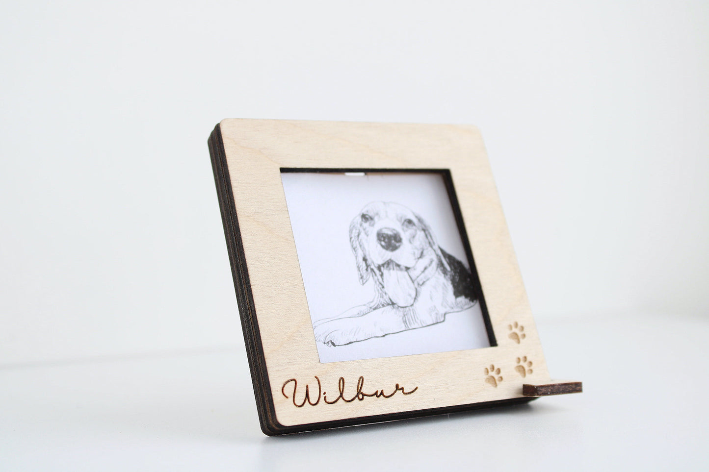 Pet picture frame, dog picture frame, pet memorial picture frame