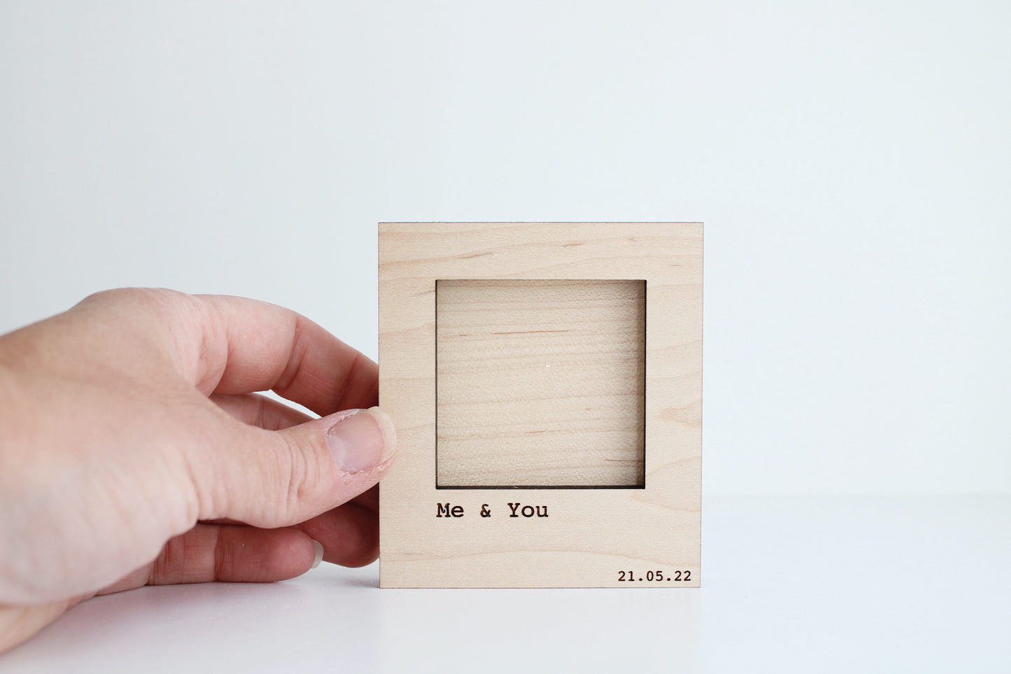 Chunky engraved picture frame