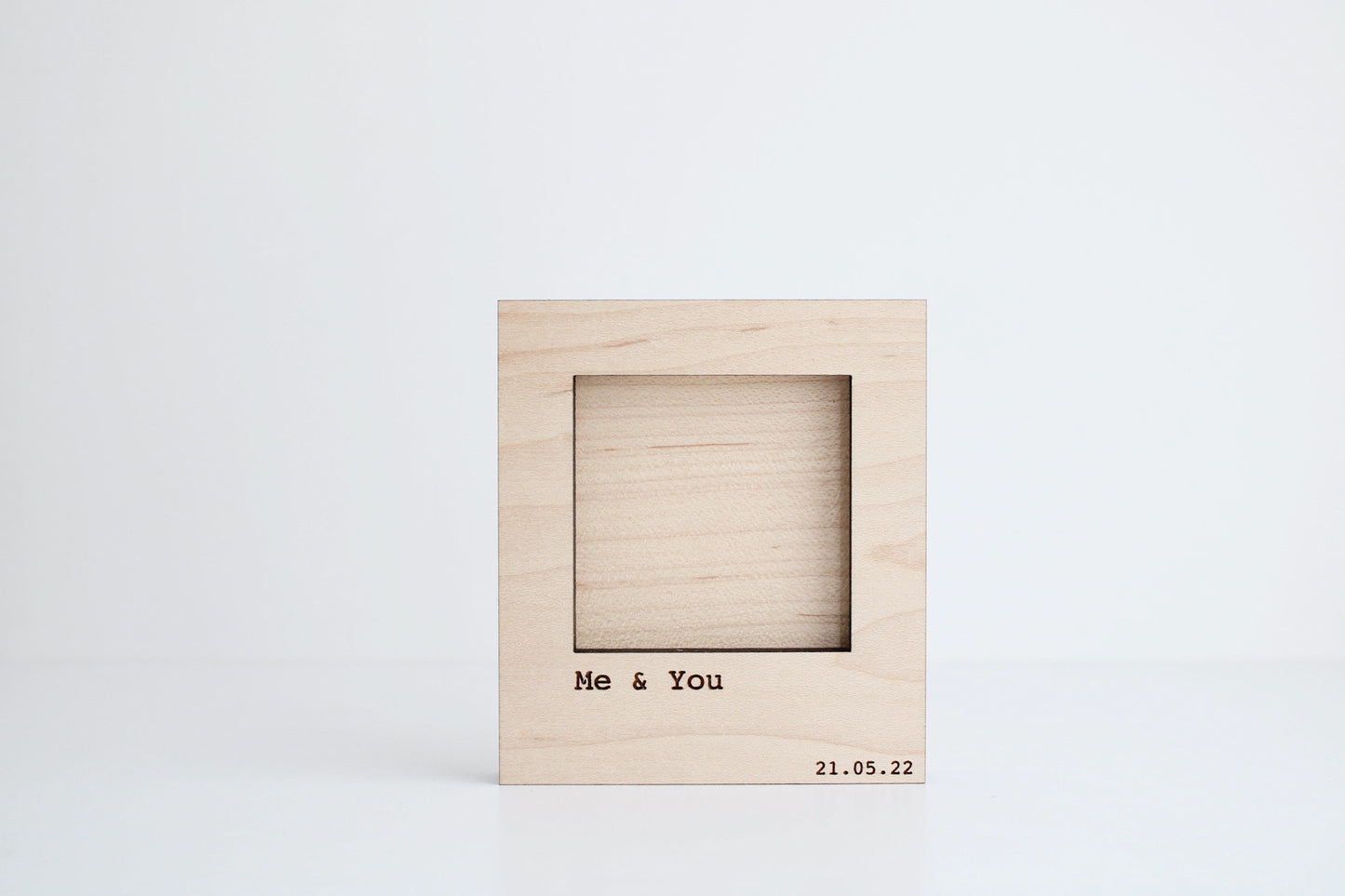 Chunky engraved picture frame