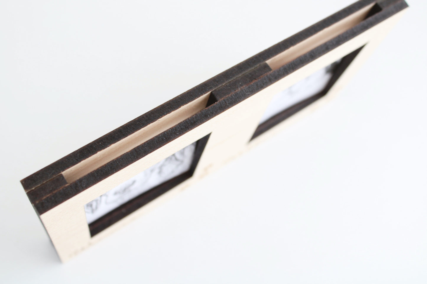 Double pet picture frame