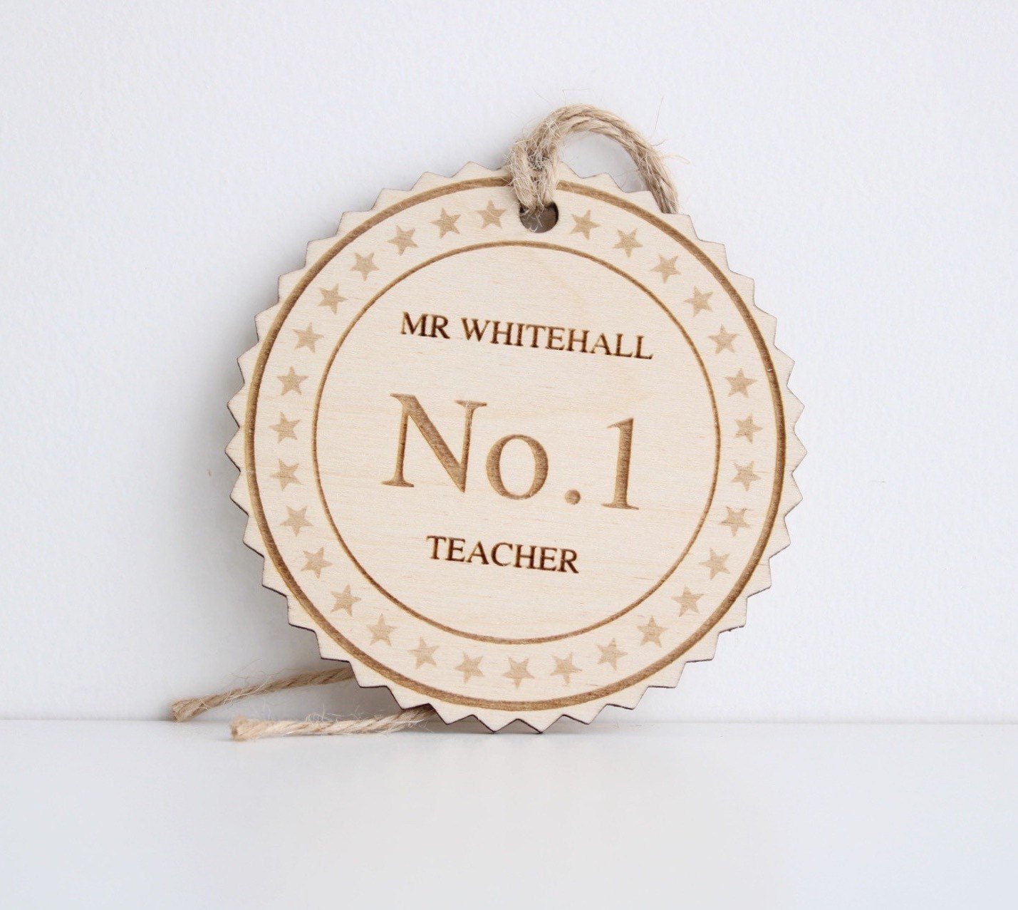Teacher medal thank you gift