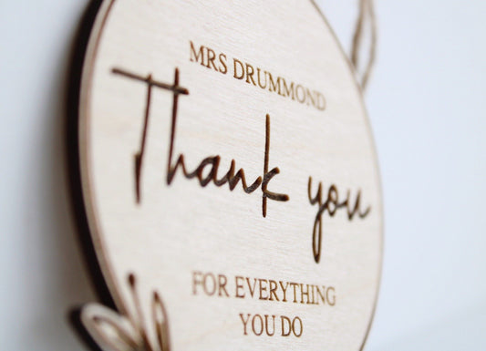 End of term teacher thank you gift