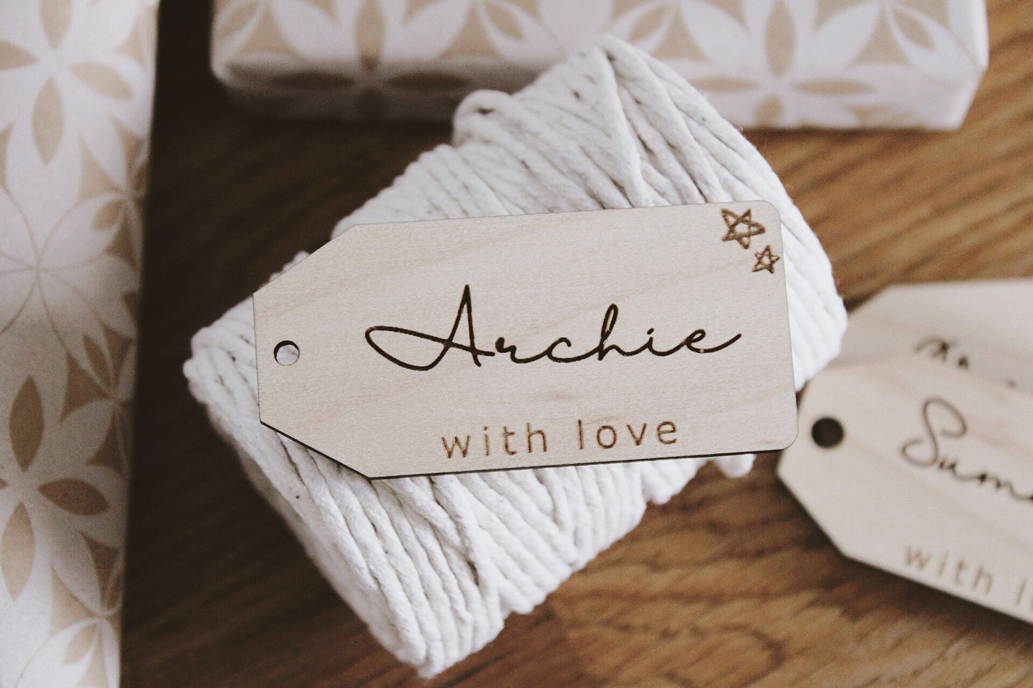 Gift tags