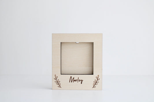 Chunky engraved picture frame