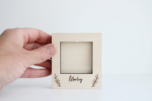 Chunky engraved picture frame