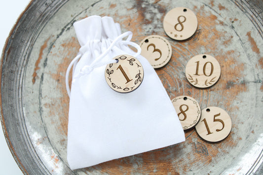 25 Advent tags, perfect for DIY advent calendars