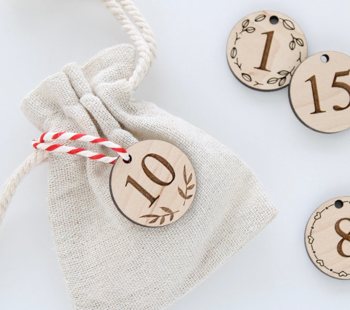 25 Advent tags, perfect for DIY advent calendars