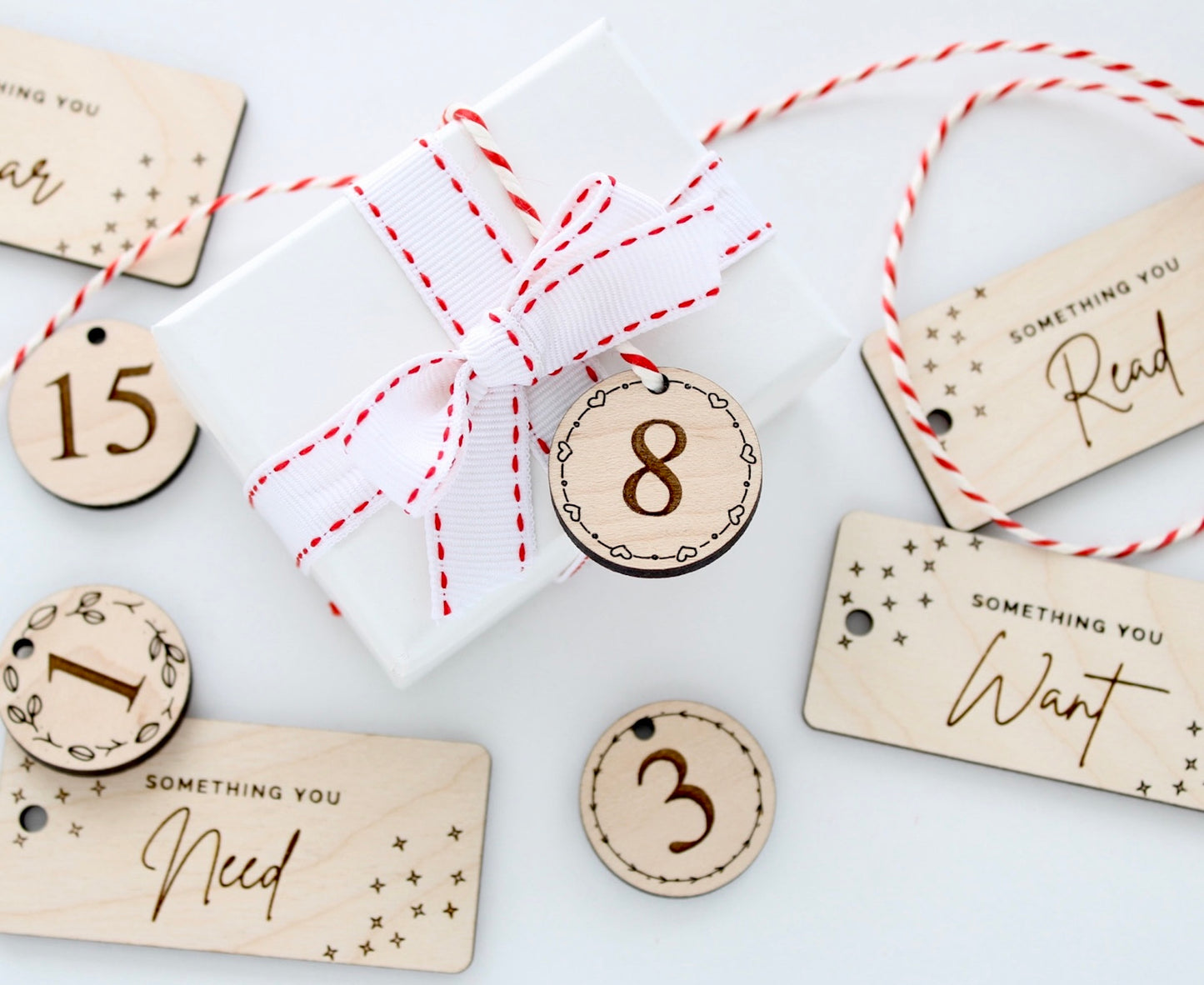 25 Advent tags, perfect for DIY advent calendars