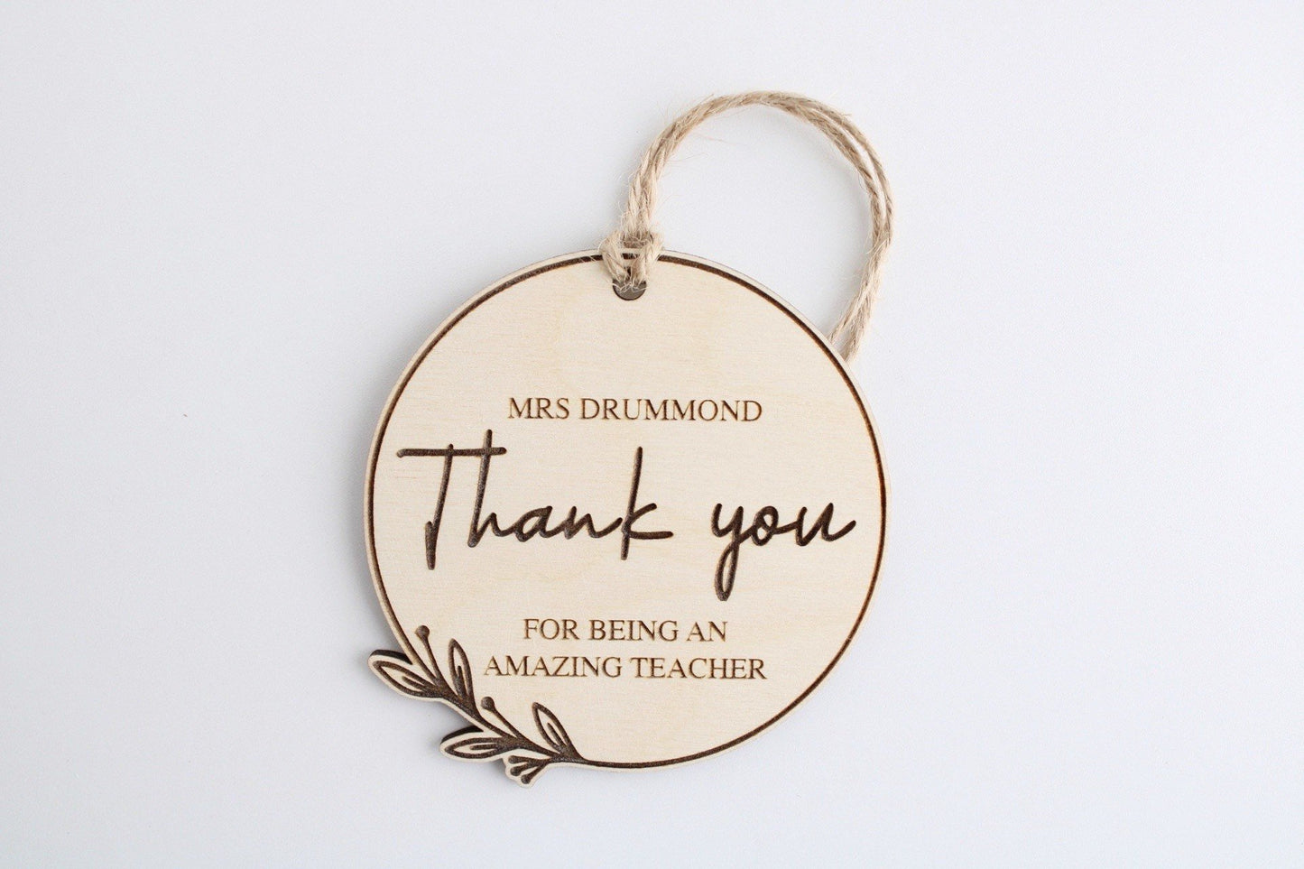 End of term teacher thank you gift