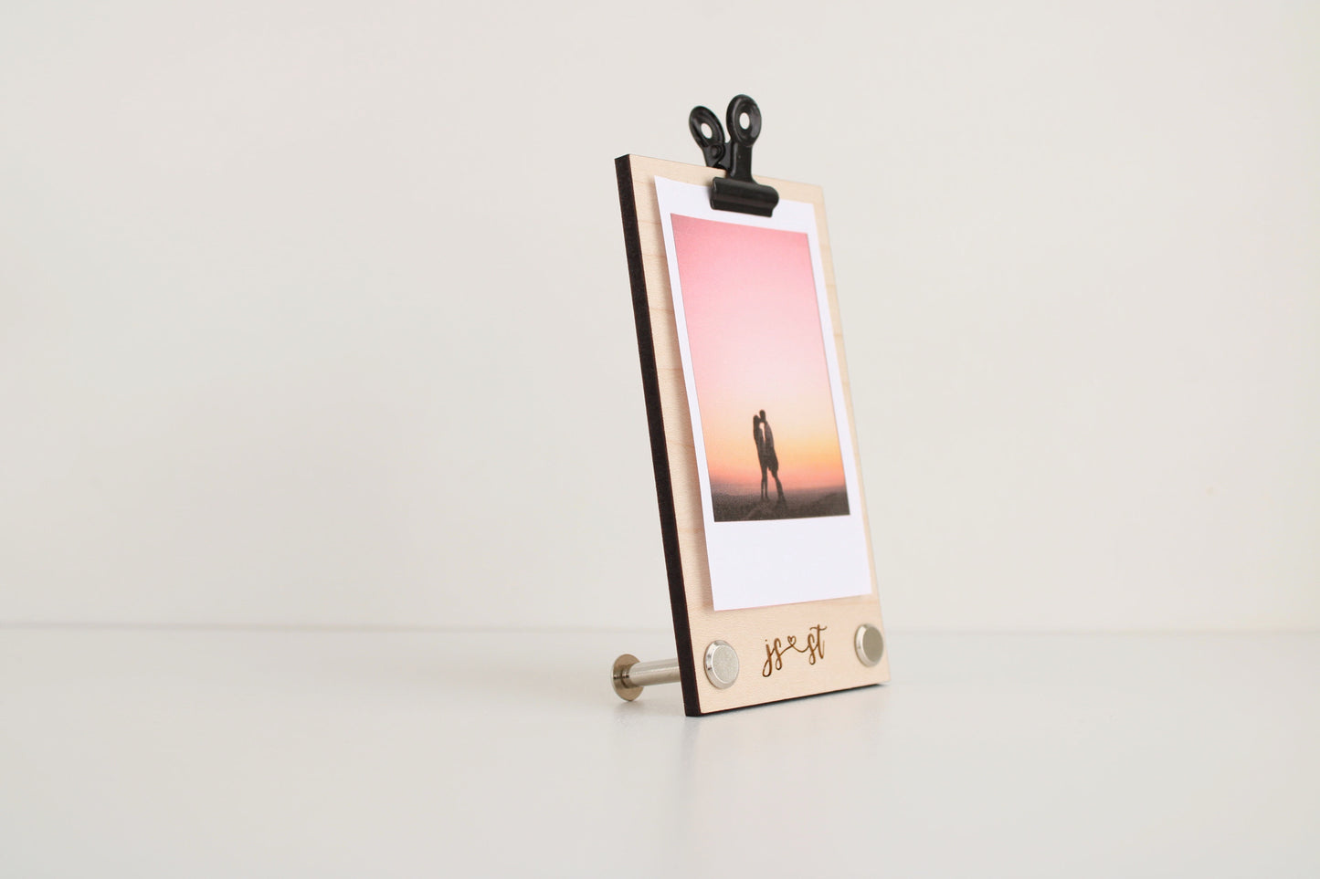 Freestanding instax mini photo frame