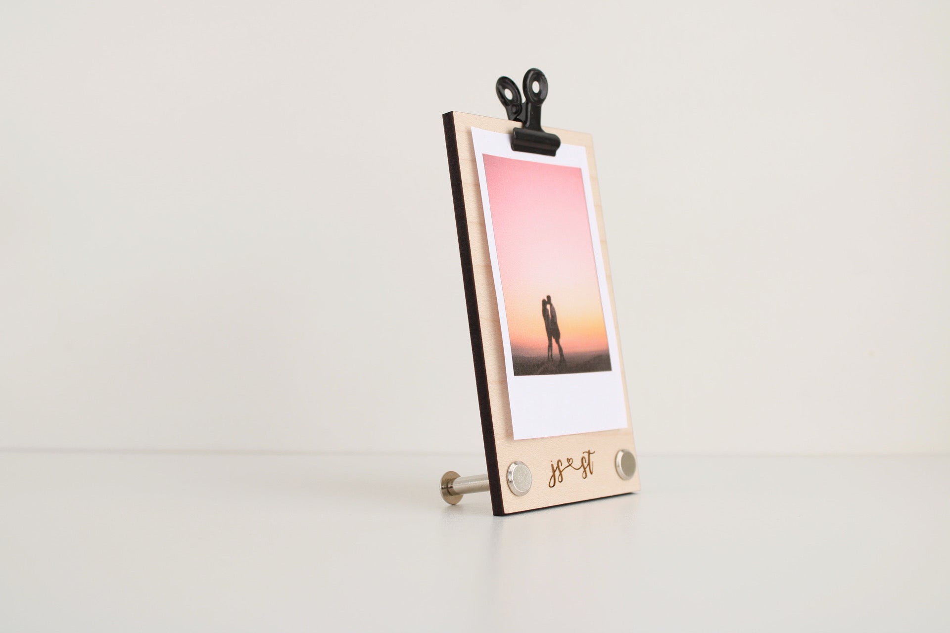 Oak Photo Stand, Polaroid, Wood, Photo Holder, Photo, Gift, Photo Bar, Card  Stand, Card Holder, Wedding, Photo Gift, Instax 